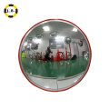 High Quality 300mm Acrylic Mirror, Orange Back Round Buy Convex Mirror Indoor Safety  /